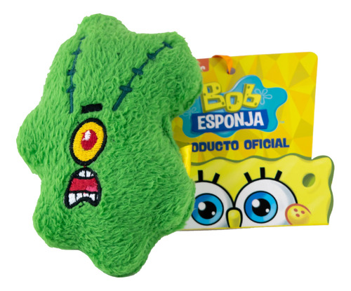 Llavero Peluche - Bob Esponja - Plankton