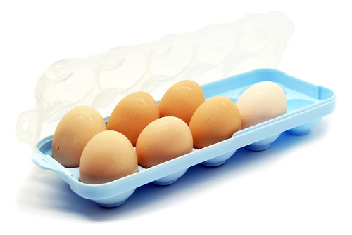 Caja De Almacenamiento De Huevos De 6 Rejillas Para Refriger