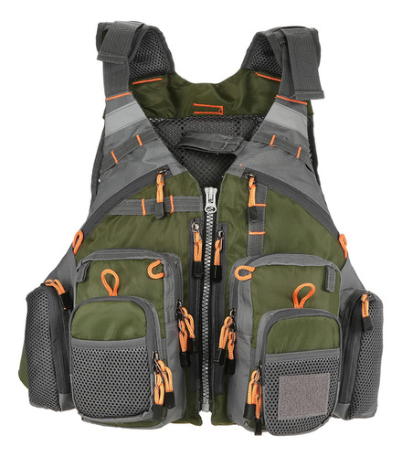 Chaleco Pesca Transpirable Para Exterior Mosca Chaqueta