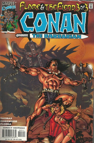 Conan The Barbarian 03 - Marvel - Bonellihq Cx283 T20