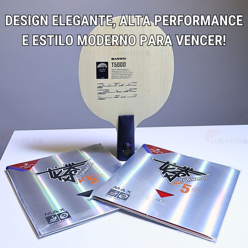 Combo Alta Performance Para Ataque Tênis De Mesa Classineta