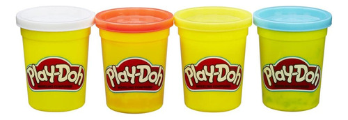 Play-doh 4 Paquete De Latas De 4 Oz, Colores Clásicos