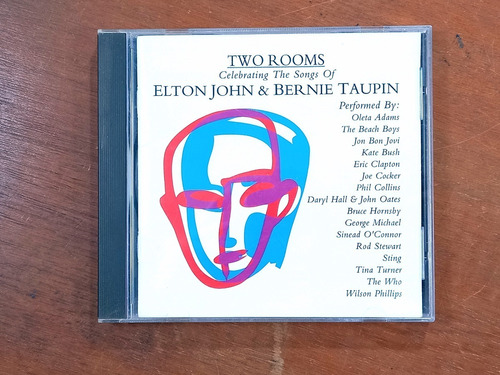 Cd Two Rooms: Elton John & Bernie Taupin (1991) Usa R3