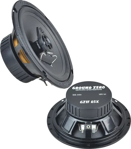Parlantes Coaxiales Ground Zero Gzif 65x 6,5'' 120w 4 Ohms