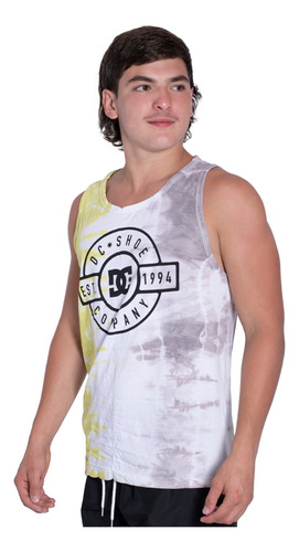 Musculosa Dc Half And Half Hombre Moda Tricolor