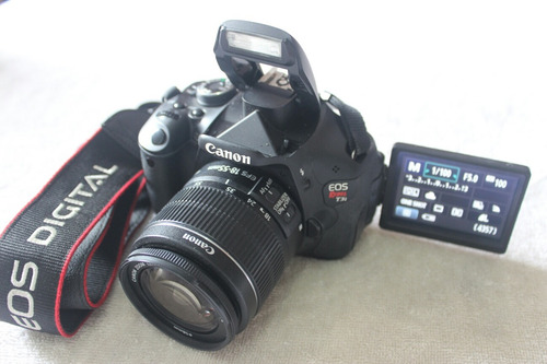 Canon 600d T3i Com Lente 18-55mm . Desconto A Vista