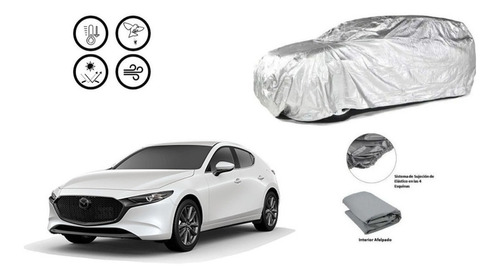Funda Car Cover Mazda 3 Sedan 2019 Y 2020 Impermeable.