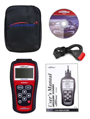 - Maxiscan Kw808 Obdii Eobd - Lector De Códigos Para Coche