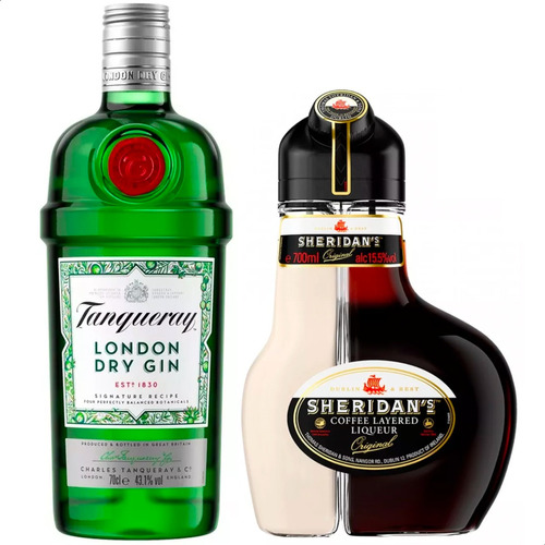 Gin Tanqueray London Dry + Licor Sheridan's - Tienda Oficial