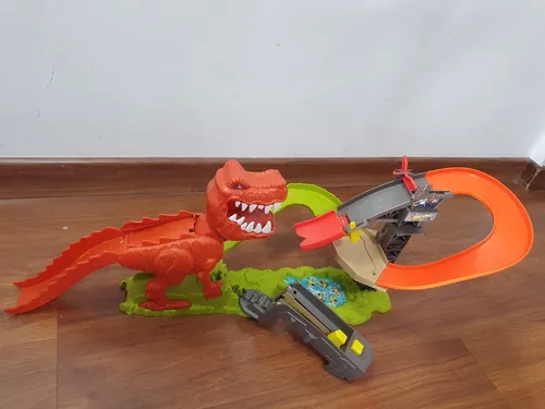 Pista Radical Ataque Do T-rex Hot Wheels Mattel