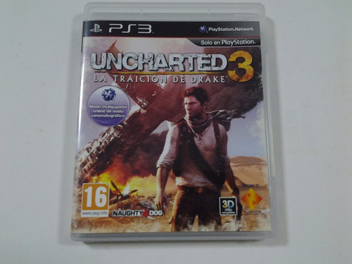 Uncharted 3 - (usado) Playstation 3