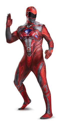 Disfraz Disfraz Hombre Red Ranger Movie Disfraz Disfraz