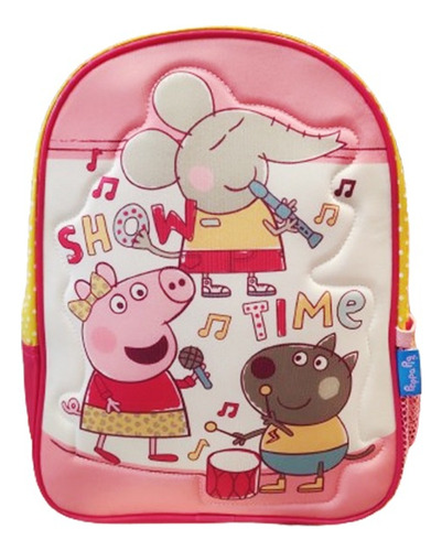 Mochila Peppa Pig Show Time Infantil ; Tienda Que Regalo