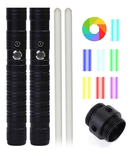 2 En 1 Star Wars Rgb Saber Duel Entrenamiento Cosplay Props