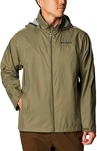 Campera Rompevientos Hombre Columbia Glennaker Impermeable