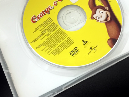 Dvd Original Dublado George O Curioso Infantil Animação (Usado)
