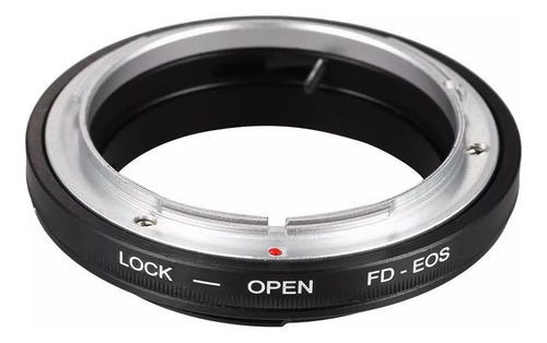 Anillo Adaptador De Lente Canon Fd Para Canon Eos Sin