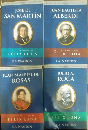 Grandes Protagonistas De La Historia Argentina, Felix Luna