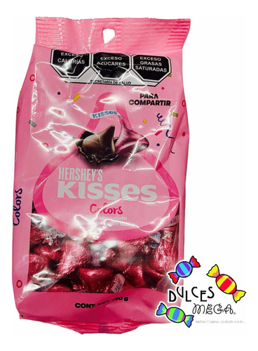 Hersheys Kisses Colors Rosapastel 190g-valentines