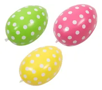 Comprar Huevos Inflables Para Decoración De Huevos De Pascua, 3 Unid