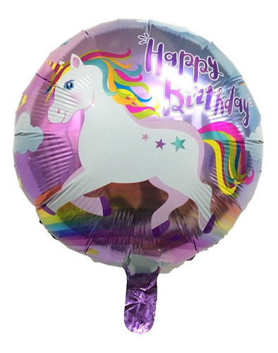 Globo X5 Globos Cumpleaños Fiestas Niñas Niños Unicornios