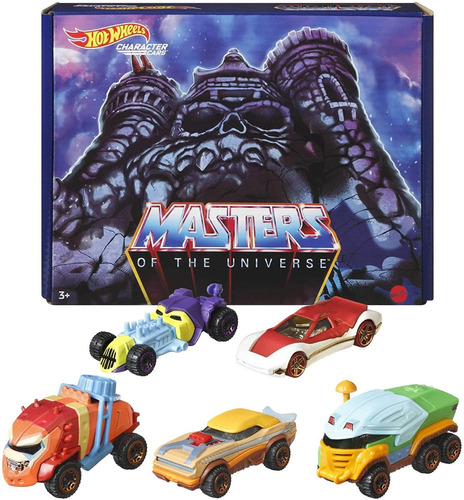 Hot Wheels Hee-man Masters Of The Universe 5 Pack Original