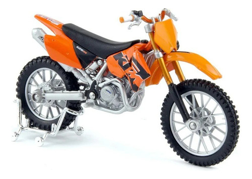 Moto Ktm 525 Sx Cross Coleccion 1:18 Metal Maisto Naranja