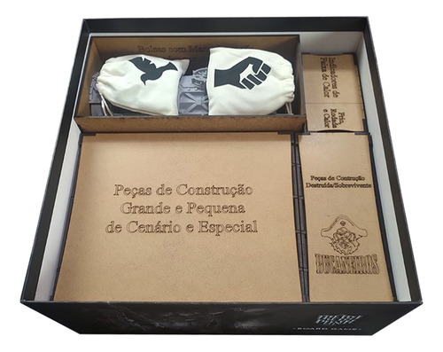 Organizador (insert Mdf) Para Frostpunk: The Board Game