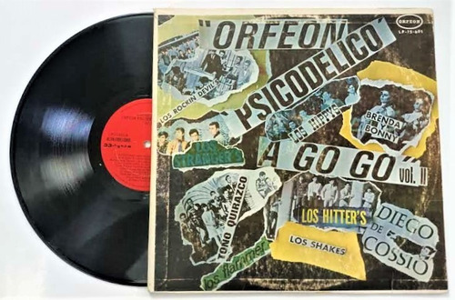 Orfeon Psicodelico A Go Go Vol. Ii Lp Ed. 1968