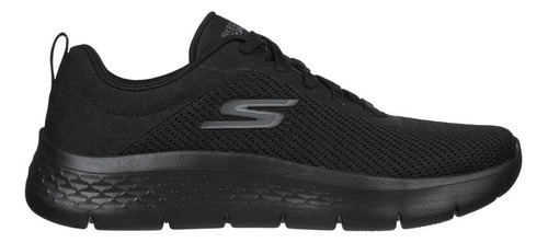 Tenis Mujer Skechers Go Walk Flex Alani Casuales Negro 