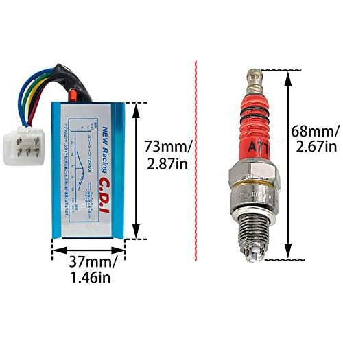 **bobina De Encendido De Carreras 5 Pines Ac Cdi Kit De...
