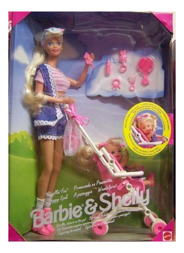 Juguete De Paseando Divertido Barbie Y Kelly