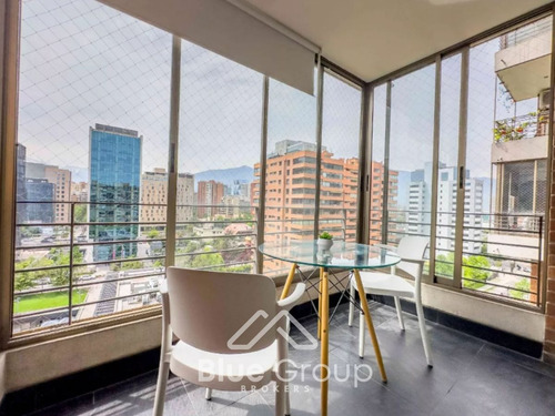 Moderno Departamento Amoblado, La Condes 3d 3b Estar