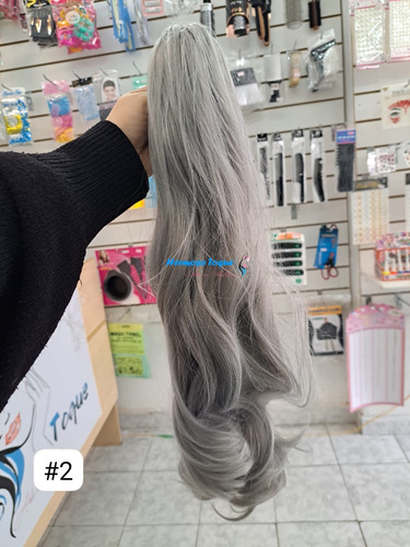 Imagen 8 de 10 de Aplique Cola De Cabello Ondulada O Lacia, Hermoso Toque