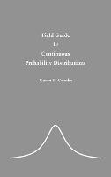 Field Guide To Continuous Probability Distributions - Gav...