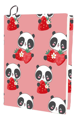 Funda Elástica Para Libros Rosa Fresa Lavable 24 X 40 Cm
