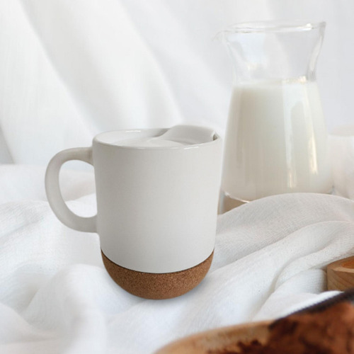 Taza De Café, Taza De Café Con Fondo De Corcho, Vajilla
