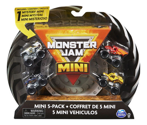 Monster Jam, Mini Minster Monster Trucks Oficial Monster-pac