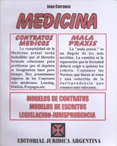 Comprar Medicina Contratos Medicos Mala Praxis Carranza Y Cd - Nuevo