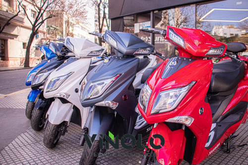 Moto Eléctrica Sunra Hawk Descuento U$s Con Envió Gratis / M