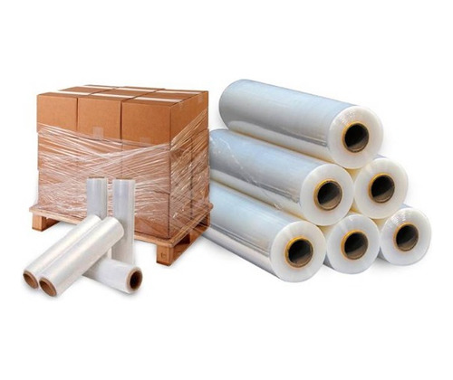 Film Plastico Stretch Transparente 2kilos/rollo 300 Metros