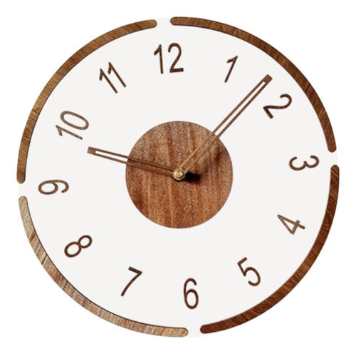 Reloj Colgante De Pared Fácil De Leer, 12 Números