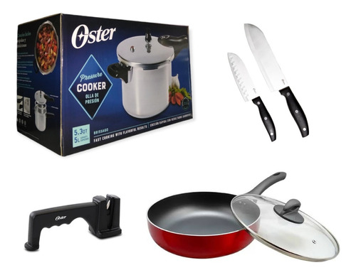 Combo Oster Utensilios Culinarios De Calidad En Un Solo Pack