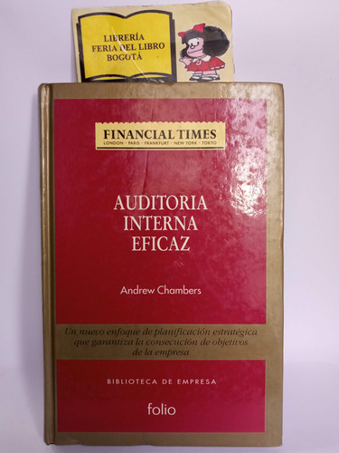 Auditoria Interna Eficaz - Andrew Chambers - 1994 - Folio