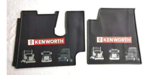 Kenworth T600 660 800 W900 Oem - Alfombrillas De Goma Negra