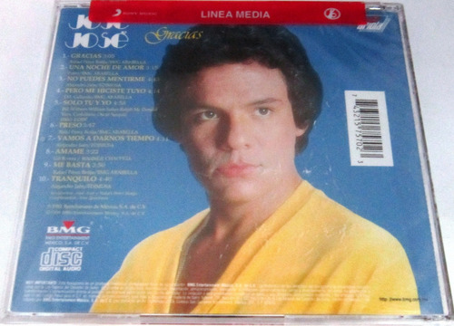 Jose Jose - Gracias Nuevo Cerrado