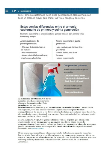 Imagen 9 de 9 de Desinfectante Sani-t 10 Amonio Cuaternario 5ta Gen Rinde 500