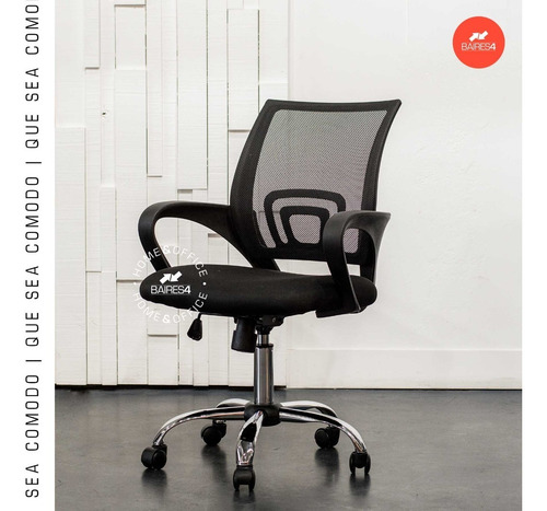 Imagen 7 de 10 de Silla Celta Mesh Escritorio Respaldo Ergonómico Full Baires4
