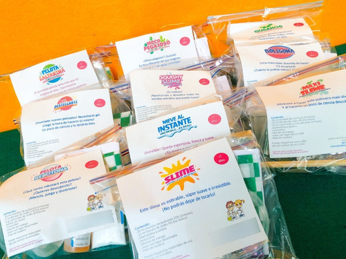 Kit De 20 Experimentos En Bolsa: 2 De Cada Uno
