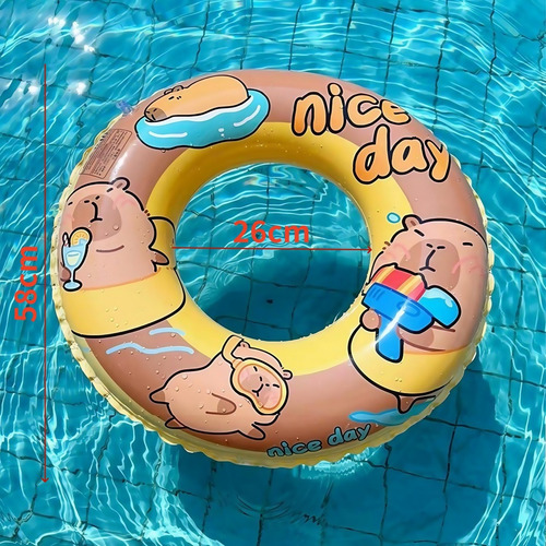 Salvavidas Para Niños Con Estampado De Capibara